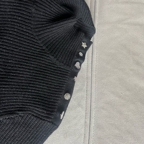 ZADIG & VOLTAIRE bijoux black open back dress - Picture 3 of 4